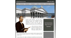 Desktop Screenshot of palmspringslitigationattorney.com